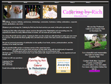 Tablet Screenshot of cateringbyrich.com